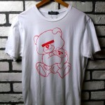 USED ITEM・UNDER COVER 目隠しベアTシャツ（復刻版）　SIZE:L