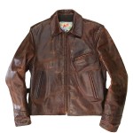 USED ITEM・Aero Leather  Halfbelt Jacket  size:36【太田店】