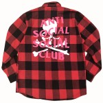 USED ITEM・ANTI SOCIAL SOCIAL CLUB  x  master mind  ネルシャツ　size:M【太田店】