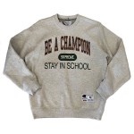 USED ITEM・Supreme  x  Champion  STAY IN SCHOOL CREWNECK  size:M【太田店】SOLD OUT