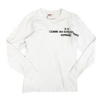 USED ITEM・COMME des GARCONS SHIRT  x  Supreme  長袖Tシャツ　size:L【太田店】