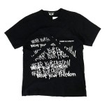 USED ITEM・COMME des GARCONS   WEAR YOUR FREEDOM Tシャツ　size:M【太田店】