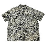 USED ITEM・gold  TILE LEOPARD COTTON SLAB S/S OPEN SHIRT  size:M【太田店】