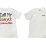 USED ITEM・CHINATOWN MARKET  x  beauty&youth  Call My Lawyer Tシャツ　size:L【太田店】