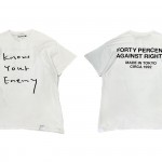 USED ITEM・FORTY PERCENT AGAINST RIGHTS  Know Your Enemy Tシャツ size:L【太田店】
