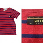 USED ITEM・GUCCI x Disney  ミッキーボーダーTシャツ size:XL【太田店】