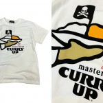 USED ITEM・mastermind x CURRY UP  Time to Eat Tシャツ size:M【太田店】