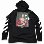 USED ITEM・OFF-WHITE Diag Mariana Double Tee Hoodie size:M【太田店】