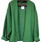 USED ITEM・GOLD STRETCH DOUBLE CLOTH CARDIGAN size:L【太田店】